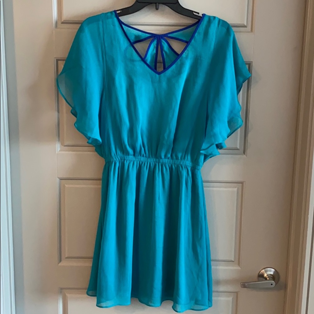 Express Mini Flowy Dress